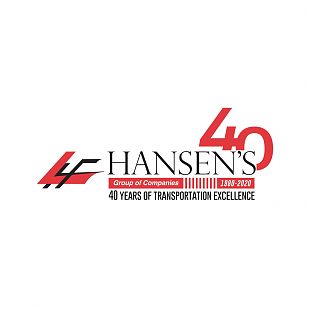 Hansen's Forwarding 40th Anniversary Logo